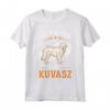 Life is better with a Kuvasz - Maglietta per Proprietari di Kuvasz Ungheresi - Ideale per Amanti dei Cani