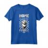 A casa - Kuvasz Maglietta con Slogan Home is where my Kuvasz is - Ideale per Amanti e Proprietari di Kuvasz