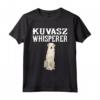 Il Cane Susurra Kuvasz Maglietta - Regalo Divertente per Amanti dei Cani - Ideale per Proprietari di Kuvasz