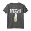 Il Cane Susurra Kuvasz Maglietta - Regalo Divertente per Amanti dei Cani - Ideale per Proprietari di Kuvasz