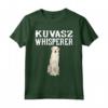 Il Cane Susurra Kuvasz Maglietta - Regalo Divertente per Amanti dei Cani - Ideale per Proprietari di Kuvasz