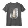 Bandiera Americana Bianco Kuvasz Maglietta - Design Divertente per Amanti dei Cani - 4th of July USA - Acquista Online