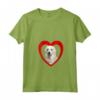 Donna Kuvasz Dog - Amante del cuore del cane - Kuvasz Tshirt con Collo a V - Ideale per Proprietari di Kuvasz