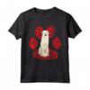 Pata Di Amore Kuvasz Maglietta - Design Divertente per Amanti dei Cani - Ideale per San Valentino con il tuo Kuvasz