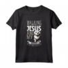 Gesù e il cane - Kuvasz Maglietta - Walking with Jesus - Ideale per Cristiani Devoti e Amanti dei Cani