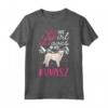 Kuvasz Ragazza Ungherese Maglietta - This Girl loves her Kuvasz - Ideale per Proprietari e Amanti di Cani