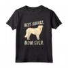 Donna Best Kuvasz Mom Ever Dog Pudel - Maglietta Proprietario di Cani Kuvasz - Ideale per Amanti dei Cani e Allevatori