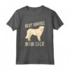 Donna Best Kuvasz Mom Ever Dog Pudel - Maglietta Proprietario di Cani Kuvasz - Ideale per Amanti dei Cani e Allevatori