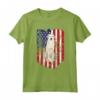 American Flag Kuvaszok 4th Of July - Maglietta per Amanti dei Cani - Ideale per Celebrare il 4 Luglio con il tuo Kuvasz