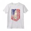 American Flag Kuvaszok 4th Of July - Maglietta per Amanti dei Cani - Ideale per Celebrare il 4 Luglio con il tuo Kuvasz