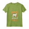 Donna Happiness is being with Kuvaszs Maglietta con Collo a V - Ideale per Proprietari e Amanti di Kuvasz Ungherese