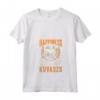 Donna Happiness is being with Kuvaszs Maglietta con Collo a V - Ideale per Proprietari e Amanti di Kuvasz Ungherese