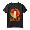 Divertente Kuvasz Halloween Maglietta - Regalo per Amanti dei Cani con Design Cane Halloween - Happy Howl-o-ween