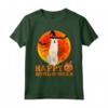 Divertente Kuvasz Halloween Maglietta - Regalo per Amanti dei Cani con Design Cane Halloween - Happy Howl-o-ween