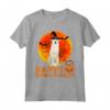 Divertente Kuvasz Halloween Maglietta - Regalo per Amanti dei Cani con Design Cane Halloween - Happy Howl-o-ween