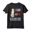 Trova il mio Valentino Kuvasz Maglietta - Ideale per Amanti dei Cani - I Found My Valentine Day Kuvaszok Design