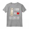 Trova il mio Valentino Kuvasz Maglietta - Ideale per Amanti dei Cani - I Found My Valentine Day Kuvaszok Design