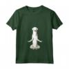 Donna Yoga Cane Kuvasz Maglietta con Collo a V - Regalo Divertente per Amanti dei Cani - Yoga con il mio Kuvasz