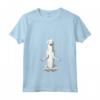 Donna Yoga Cane Kuvasz Maglietta con Collo a V - Regalo Divertente per Amanti dei Cani - Yoga con il mio Kuvasz