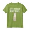 Meno Gens Plus Kuvasz Maglietta - T-shirt Divertente con Cane Kuvaszok - Ideale per Amanti dei Cani Introvertiti