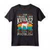 Kuvasz Smell Kuvasz Ungherese Maglietta - T-shirt Yes I smell like Kuvasz - Ideale per Proprietari e Amanti di Kuvasz