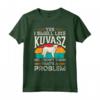 Kuvasz Smell Kuvasz Ungherese Maglietta - T-shirt Yes I smell like Kuvasz - Ideale per Proprietari e Amanti di Kuvasz