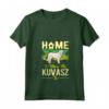 Donna Home is where my Kuvasz is - Kuvasz Maglietta con Collo a V per Proprietari di Kuvasz Ungheresi