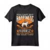 Kuvasz Felicità - Maglietta Ungherese per Amanti dei Cani - You can't buy Happiness But you can buy a Kuvasz