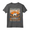 Kuvasz Felicità - Maglietta Ungherese per Amanti dei Cani - You can't buy Happiness But you can buy a Kuvasz