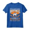 Kuvasz Felicità - Maglietta Ungherese per Amanti dei Cani - You can't buy Happiness But you can buy a Kuvasz