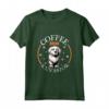 Caffè e Kuvasz Maglietta - Slogan Coffee and Kuvaszok - Ideale per Amanti dei Cani e del Caffè