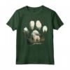 Kuvasz Mountain Paw Design Cane Mamma Papà Maglietta - Regalo Unico per Amanti dei Cani Kuvasz - Ideale per Natale, Ringraziamento o Compleanni