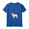 Donna Kuvasz Natale Maglietta con Collo a V - Design Natalizio con Cane di Santa Kuvasz - Regalo Perfetto per Mamma o Papà Kuvasz