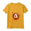 Donna T-shirt Kuvasz - Cane Pow - Maglietta Collo a V per Amanti dei Cani - Ideale come Regalo Natalizio