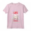 Donna Life is great But Kuvaszs makes it better - Maglietta Kuvasz Ungherese con Collo a V - Ideale per Proprietari e Amanti di Cani