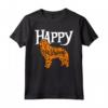 Felice Halloween Kuvasz Maglietta - T-shirt Divertente per la Festa di Halloween - Ideale per Proprietari di Kuvasz e Amanti dei Cani