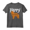 Felice Halloween Kuvasz Maglietta - T-shirt Divertente per la Festa di Halloween - Ideale per Proprietari di Kuvasz e Amanti dei Cani