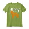 Felice Halloween Kuvasz Maglietta - T-shirt Divertente per la Festa di Halloween - Ideale per Proprietari di Kuvasz e Amanti dei Cani