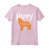 Felice Halloween Kuvasz Maglietta - T-shirt Divertente per la Festa di Halloween - Ideale per Proprietari di Kuvasz e Amanti dei Cani