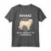 Carino Kuvasz Dog - Maglietta Kuvasz Lover Estetica Kawaii - Kuvasz è il mio segreto per la felicità - Ideale per Compleanno o Natale