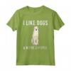 Maglietta I Like Kuvaszok Dogs And Maybe 3 People - Design Divertente per Amanti dei Cani Kuvasz - Regalo Ideale per Proprietari di Cani