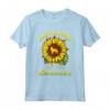 Just A Girl Who Loves Kuvaszs - Divertente Maglietta con Cane e Girasole - Ideale Regalo per Amanti dei Cani Kuvasz