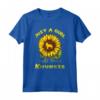 Just A Girl Who Loves Kuvaszs - Divertente Maglietta con Cane e Girasole - Ideale Regalo per Amanti dei Cani Kuvasz