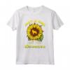 Just A Girl Who Loves Kuvaszs - Divertente Maglietta con Cane e Girasole - Ideale Regalo per Amanti dei Cani Kuvasz