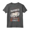 Happiness is being with Kuvaszs - Maglietta Kuvasz Ungherese per Amanti di Cani - Ideale per Proprietari di Kuvasz