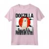Canezilla Dogzilla Giapponese Kuvasz Maglietta - Design Divertente per Amanti dei Cani - Regalo Unico per Proprietari di Kuvasz