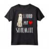 Trovato Mia Anima Gemella Kuvasz Maglietta - Design Divertente Cane - Regalo per Amanti dei Cani Kuvasz