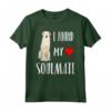Trovato Mia Anima Gemella Kuvasz Maglietta - Design Divertente Cane - Regalo per Amanti dei Cani Kuvasz