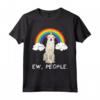 Unicorno Arcoiris Magico Kuvasz Maglietta - Divertente Regalo per Amanti dei Cani - Rainbow Kuvaszok Ew People Unicorn Dog Design