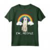 Unicorno Arcoiris Magico Kuvasz Maglietta - Divertente Regalo per Amanti dei Cani - Rainbow Kuvaszok Ew People Unicorn Dog Design